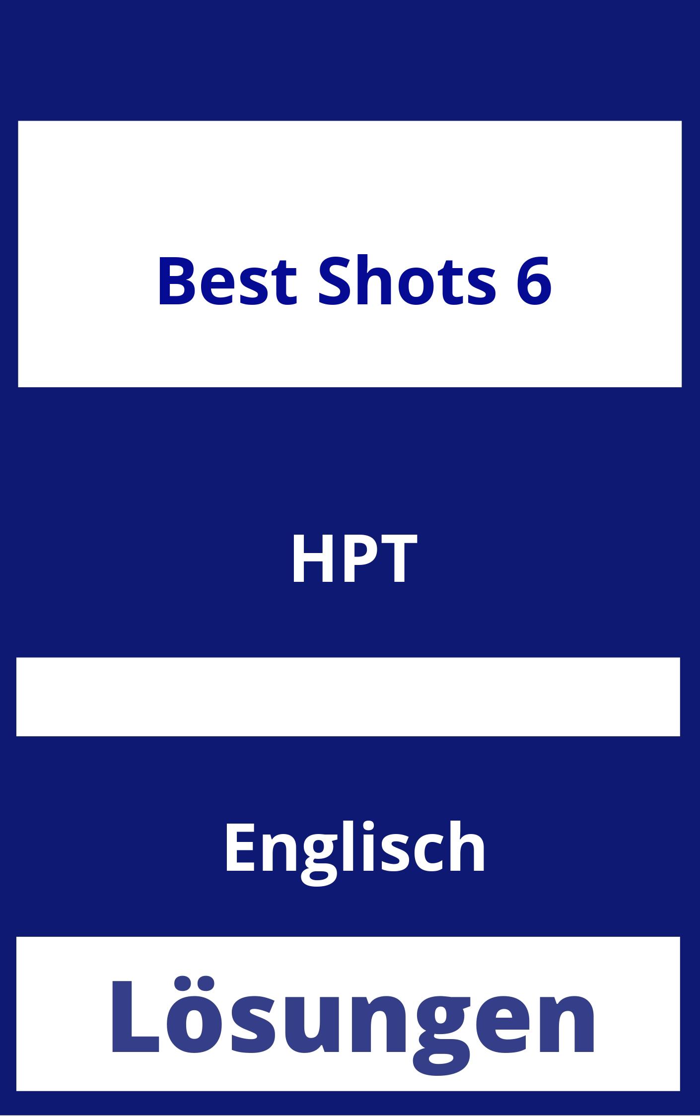 Best Shots 6 Lösungen PDF