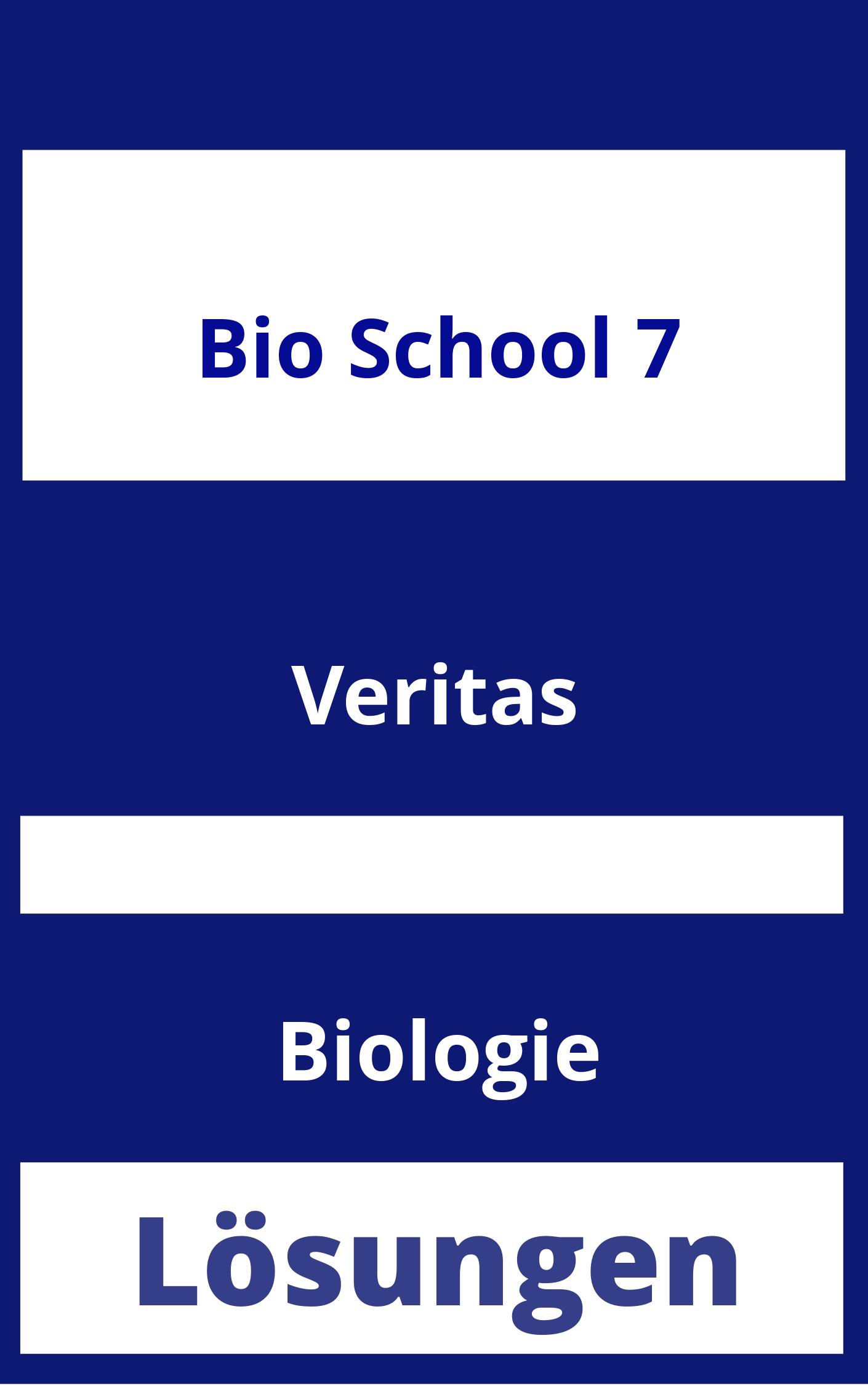 bio@school 7 Lösungen PDF
