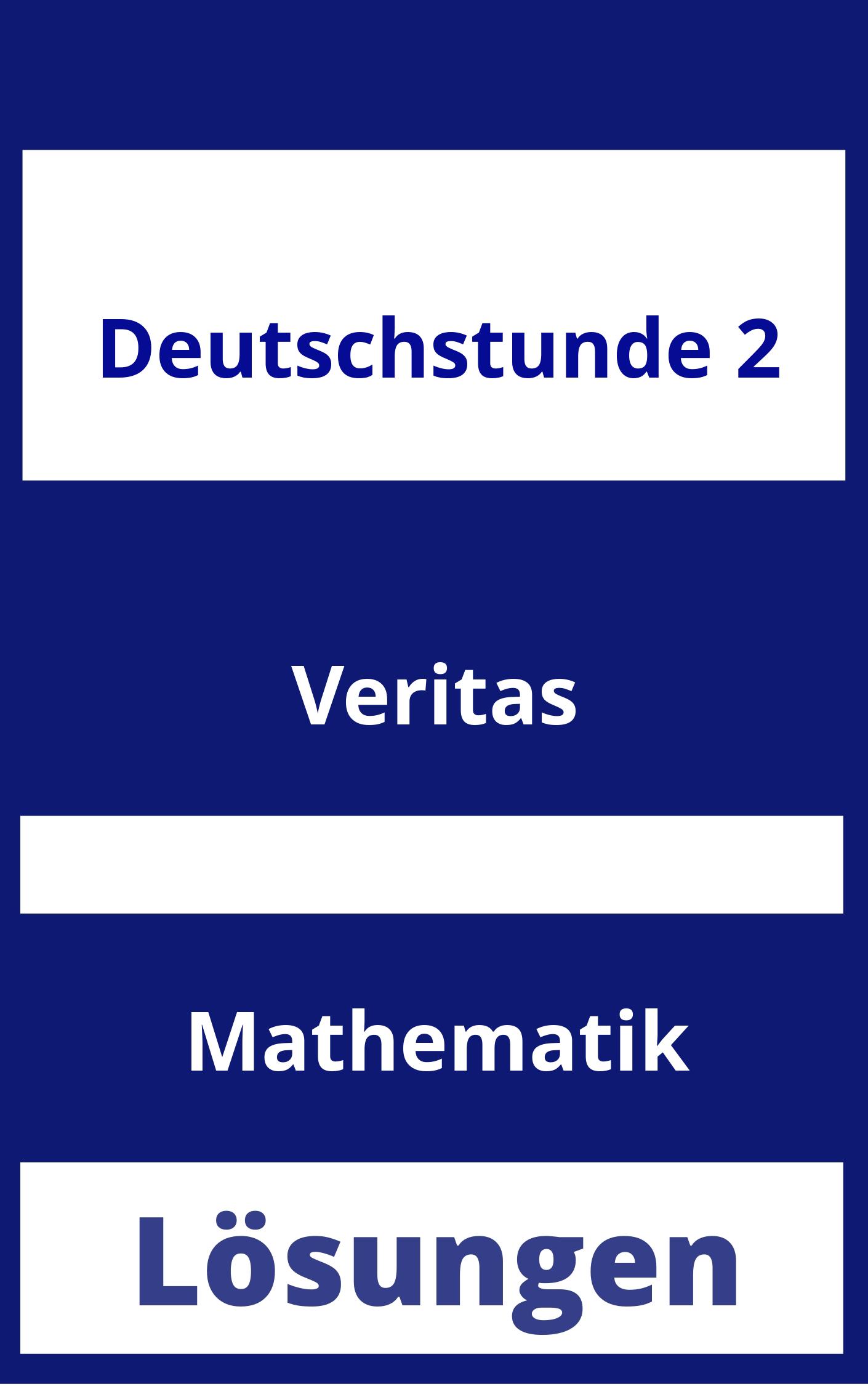 Deutschstunde 2 Lösungen PDF
