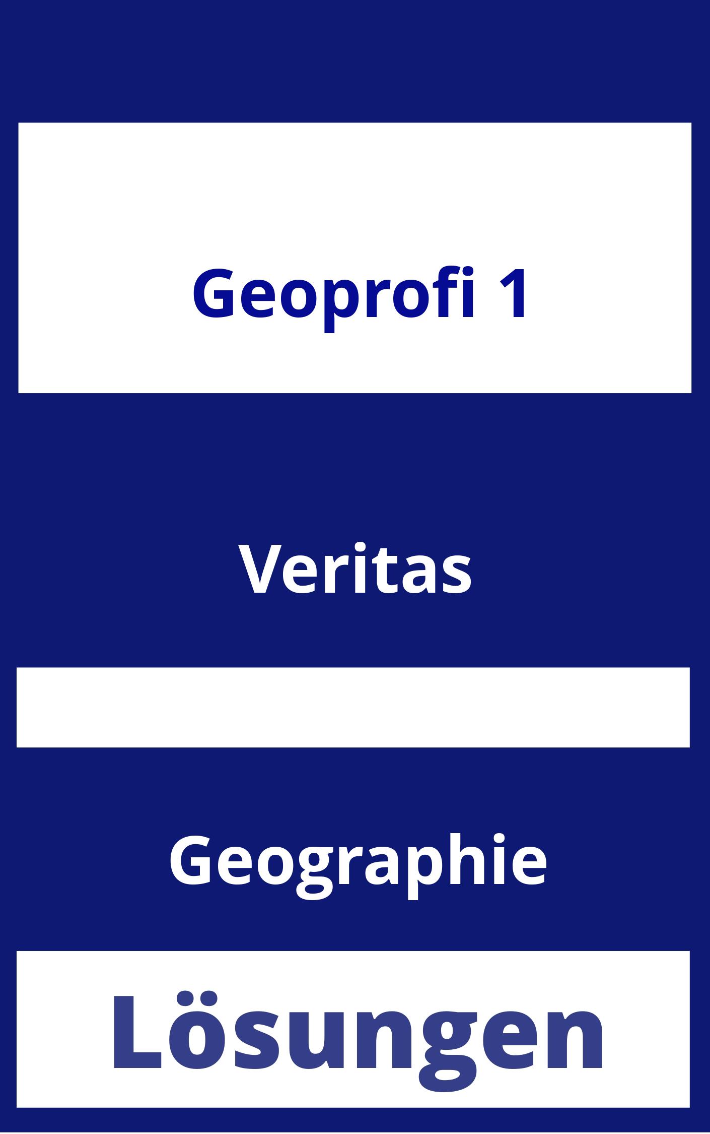 GEOprofi 1 Lösungen PDF