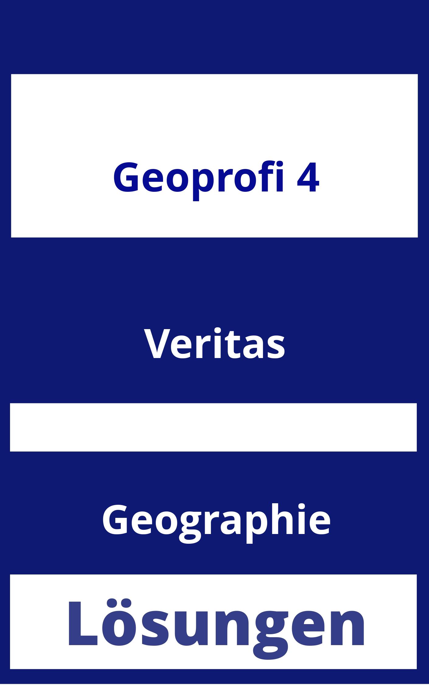 GEOprofi 4 Lösungen PDF