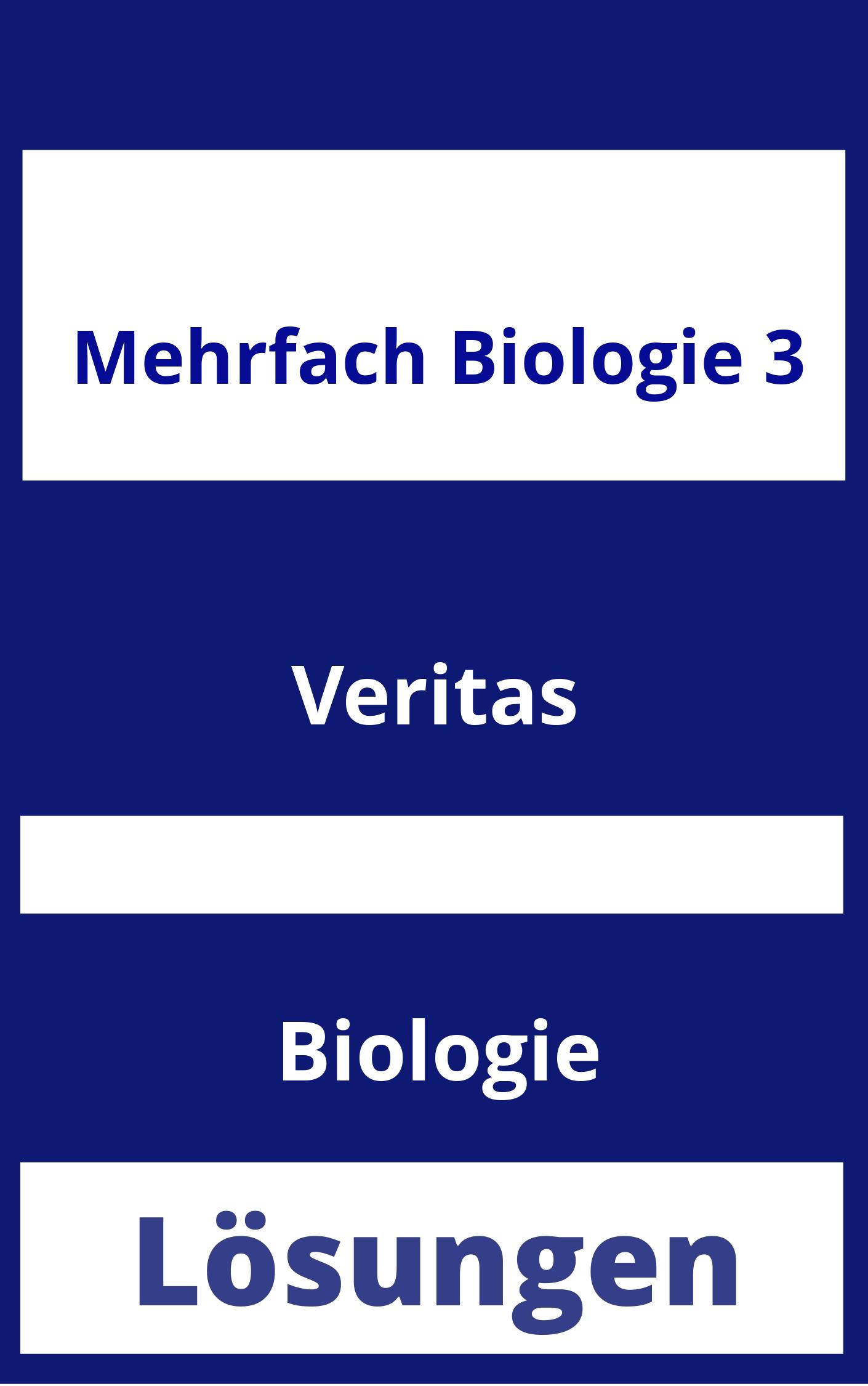 MEHRfach Biologie 3 Lösungen PDF
