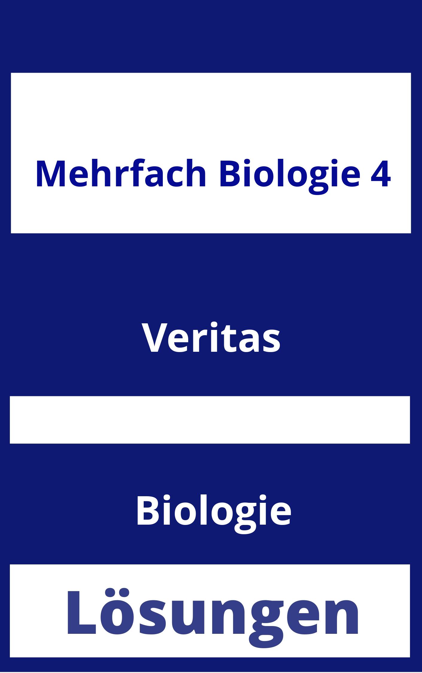 MEHRfach Biologie 4 Lösungen PDF